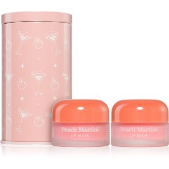 Barry M Lip Care Duo dárková sada Peach Martini(na rty) s vůní