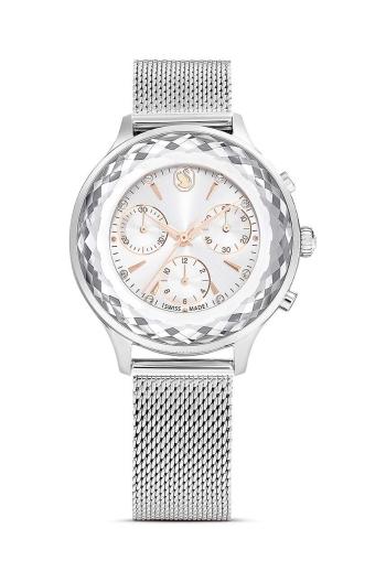 Hodinky Swarovski NOVA CHRONO stříbrná barva, 5677503