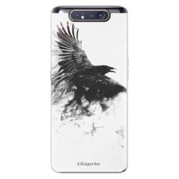 Odolné silikonové pouzdro iSaprio - Dark Bird 01 - Samsung Galaxy A80