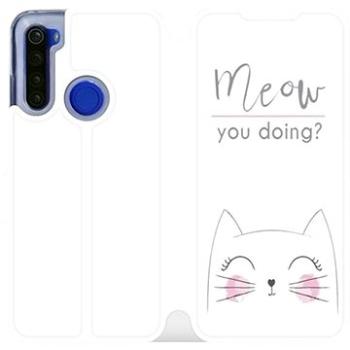 Flipové pouzdro na mobil Xiaomi Redmi Note 8T - M098P Meow you doing? (5903516115730)