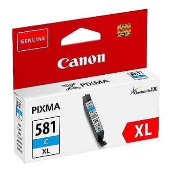 CANON CLI-581-C XL C - originální cartridge, azurová, 8,3ml