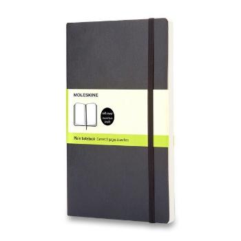 Zápisník Moleskine VÝBĚR BAREV - měkké desky - L, čistý 1331/11271 - Zápisník Moleskine - měkké desky černý