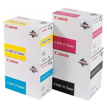 CANON C-EXV21 Y - originální toner, žlutý, 14000 stran