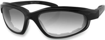 Bobster Fat Boy Adventure Gloss Black/Clear Photochromic Moto brýle