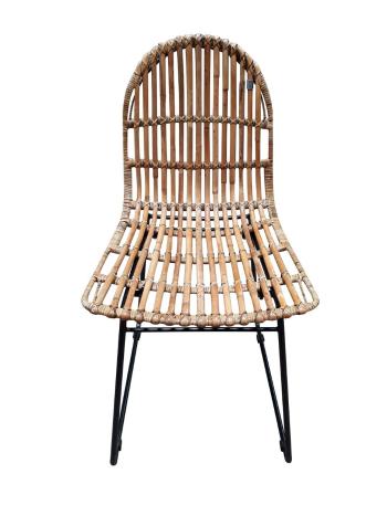 Sada 2 ks – Židle RATTAN – 50 × 60 × 84,5 cm