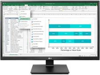 LCD monitor LG Electronics 27BK550Y-B, 68.6 cm (27 palec),1920 x 1080 Pixel 5 ms, IPS LCD zásuvka sluchátek, VGA, USB 2.0, HDMI™, DVI, DisplayPort