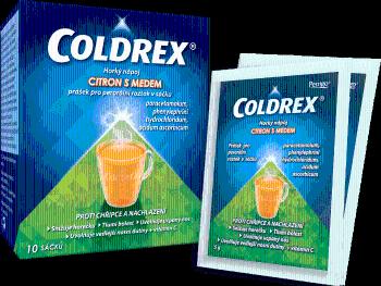 Coldrex Horký nápoj citron med sáčky 10 ks