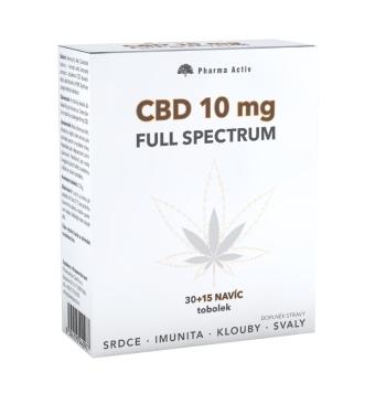 Pharma Activ CBD 10 mg Full Spectrum 30+15 tobolek