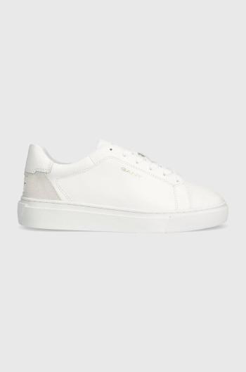 Kožené sneakers boty Gant Julice bílá barva, 28531553.G29