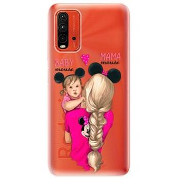 iSaprio Mama Mouse Blond and Girl pro Xiaomi Redmi 9T (mmblogirl-TPU3-Rmi9T)