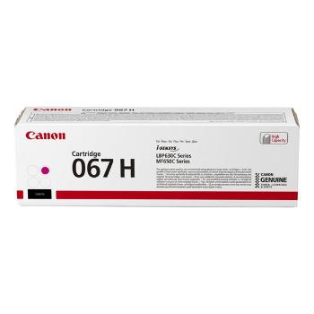 CANON 067 M - originální toner, purpurový, 2350 stran