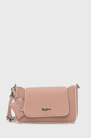 Kabelka Pepe Jeans Jeny Shoulder Bag růžová barva