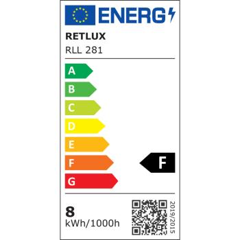 RLL 281 R63 E27 Spot 8W WW   RETLUX