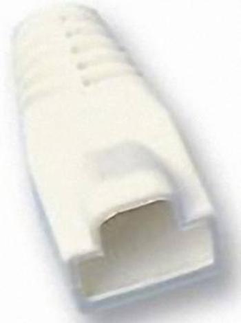 Ochranná krytka RJ45 MH Connectors MHRJ45SRB-W, 6510-0100-08, bílá, 1 ks