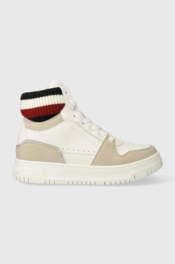 Dětské sneakers boty Tommy Hilfiger bílá barva