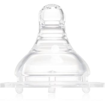 BabyOno Bottle Teat savička na láhev 0m+ Slow 1 ks