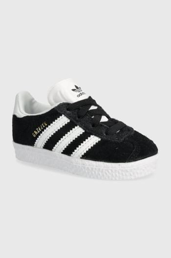 Dětské sneakers boty adidas Originals GAZELLE CF EL černá barva, IH0338