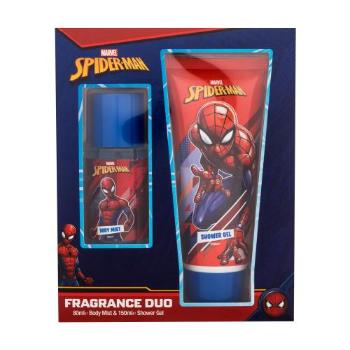 Marvel Spiderman Fragrance Duo dárková kazeta sprchový gel 150 ml + tělová mlha 80 ml pro děti
