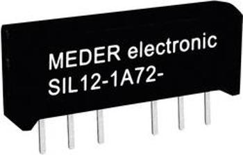 Relé s jazýčkovým kontaktem StandexMeder Electronics SIL05-1A72-71L, 3305100071, 1 spínací kontakt, 5 V/DC, 1 A, 15 W, SIL-4