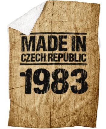 Deka Made In (rok: 1983, Podšití beránkem: ANO)