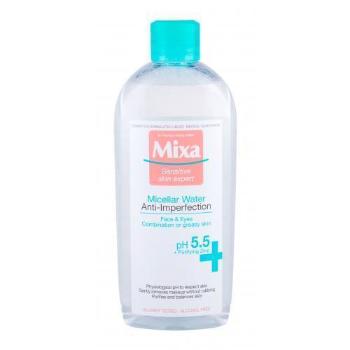 Mixa Anti-Imperfection 400 ml micelární voda pro ženy na smíšenou pleť; na mastnou pleť; na citlivou a podrážděnou pleť; na problematickou pleť s akné