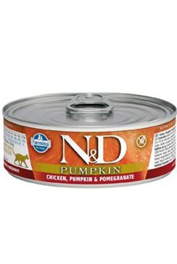 N&D GF Cat Pumpkin Adult Chicken a Pomegranate 80 g