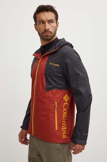 Outdoorová bunda Columbia Inner Limits II Jacket červená barva, 1893991-465