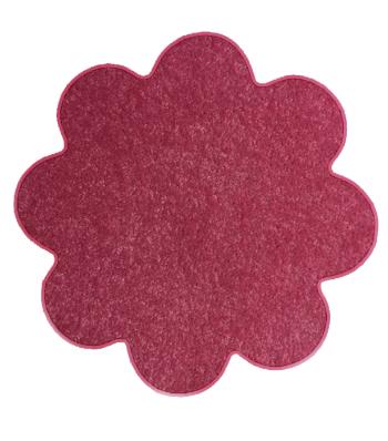 Vopi koberce Květinový koberec Eton růžový - 120x120 kytka cm Růžová