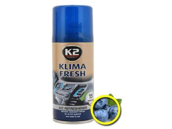 Osvěžovač vzduchu K2 KLIMA FRESH Blueberry 150ml