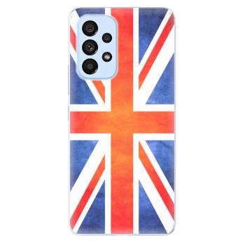 Odolné silikonové pouzdro iSaprio - UK Flag - Samsung Galaxy A53 5G