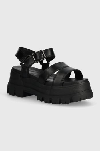 Sandály Buffalo Aspha Ts Sandal dámské, černá barva, na platformě, 1602188.BLK