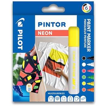PILOT Pintor Medium Sada 6 ks, Neon (3131910572480)