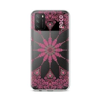 TopQ Xiaomi Poco M3 silikon Pink Mandala 57844 (Sun-57844)