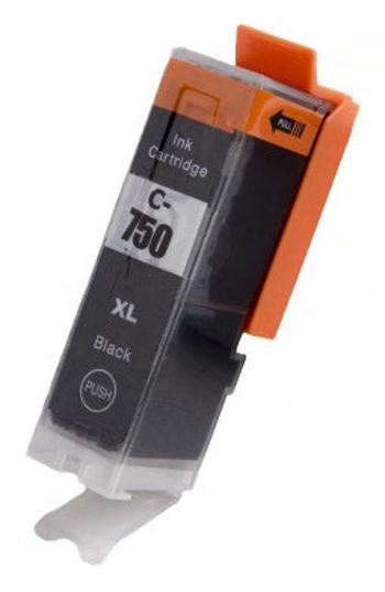 CANON PGI-750 BK - kompatibilní cartridge, černá, 23ml