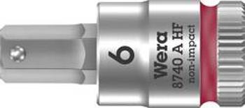 Nástrčný klíč Wera 8740 A, 6 mm, inbus, 1/4" (6,3 mm), chrom-vanadová ocel 05003337001