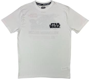 EPlus Pánské tričko - Star Wars bílé Velikost - dospělý: L