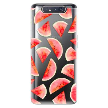 Odolné silikonové pouzdro iSaprio - Melon Pattern 02 - Samsung Galaxy A80