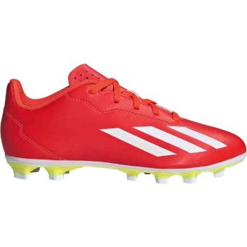 adidas X CRAZYFAST CLUB FXG J Dětské kopačky, červená, velikost 38