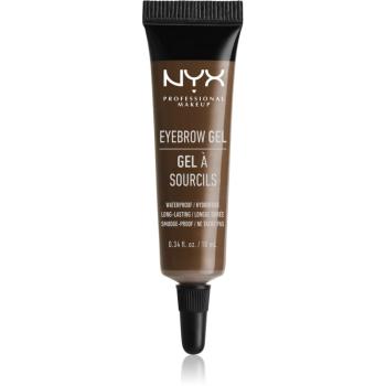 NYX Professional Makeup Eyebrow Gel voděodolný gel na obočí odstín 04 Espresso 10 ml