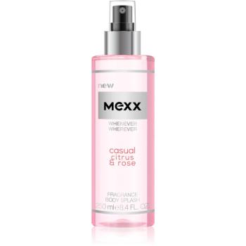 Mexx Whenever Wherever Casual Citrus & Rose osvěžující tělový sprej pro ženy 250 ml