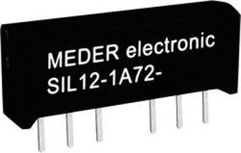 Relé s jazýčkovým kontaktem StandexMeder Electronics SIL05-1A72-71D, 3305100171, 1 spínací kontakt, 5 V/DC, 0.5 A, 10 W, SIL-4