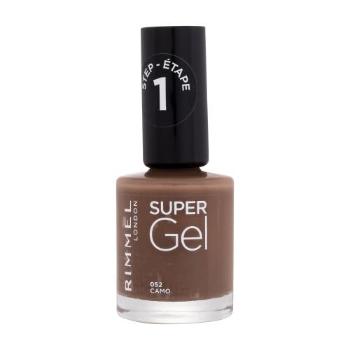 Rimmel London Super Gel STEP1 12 ml lak na nehty pro ženy 052 Camo