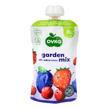 Příkrm ovocné pyré zahradní směs mix 120 g OVKO
