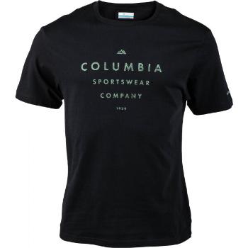 Columbia PATH LAKE GRAPHIC TEE II Pánské triko, černá, velikost S