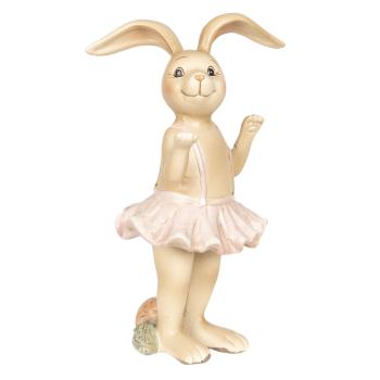 Dekorace králičí dívka v sukýnce - 7*6*14 cm 6PR2630