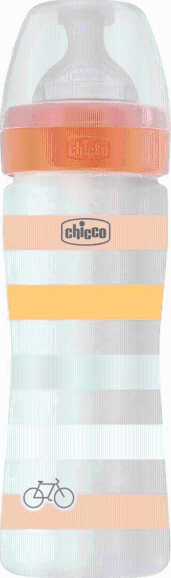 Chicco Láhev kojenecká Well-being silikon 250 ml uni