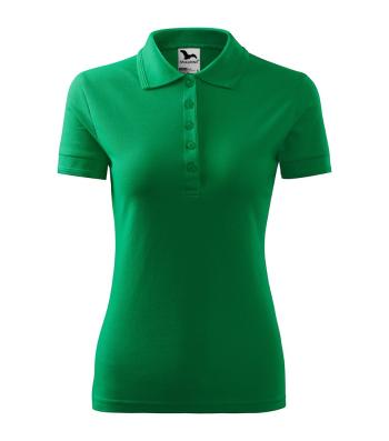 MALFINI Dámská polokošile Pique Polo - Středně zelená | L