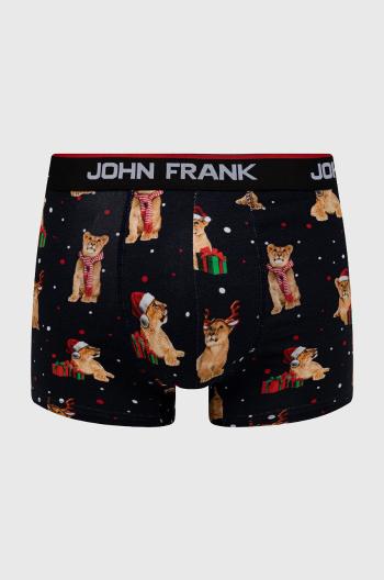 Boxerky John Frank pánské, tmavomodrá barva