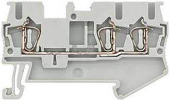 Průchodková svorka přípojka s pružinovým protitahem Siemens 8WH20030AF00, oranžová, 50 ks