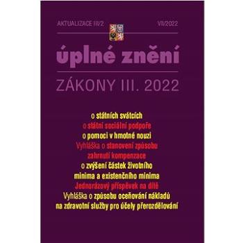 Aktualizace 2022 III/2 – o státní sociální podpoře (9771802834162)